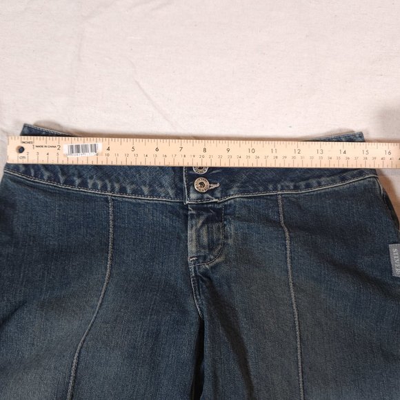 Silver Blue Jeans Womens Sz 30/32 Double Button Flare Denim Pants Canada - Picture 3 of 16